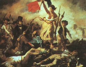 La Liberté guidant le peuple 1830 [Delacroix]